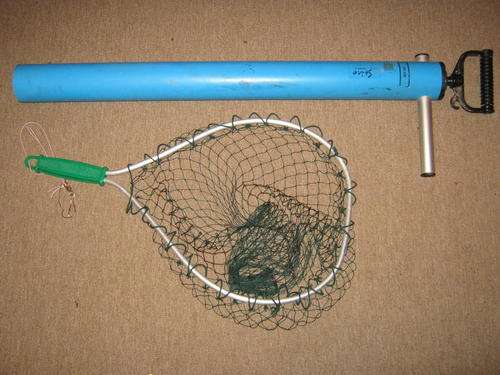 Prawn pump and net